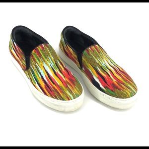 Fun and colorful Céline sneakers